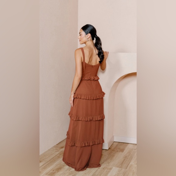 Sloane Chiffon Dress - Picture 2 of 2